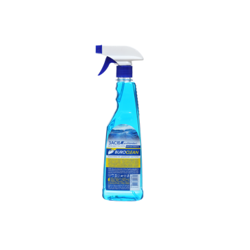 Засіб для миття скла Buroclean з розпилювачем 500мл морська свіжість