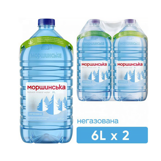 Вода мінеральна негазована, 6л, "Моршинська" #1