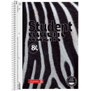 Коледж-блок А4 Premium, кліт., 80 арк., Zebra #2