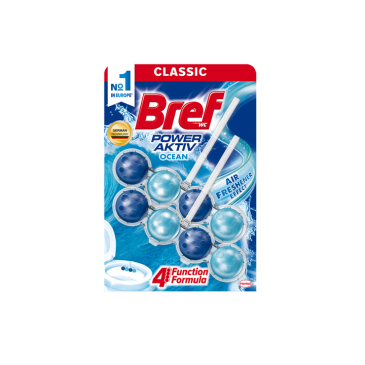  Туалетний блок BREF 2*50г Сила актив Океан Дуопак