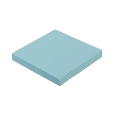 Блок для нотаток PASTEL, 75х75мм, 100арк., блакитний