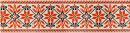 Скотч пакувальний PATRIOT, 48мм x 35м, ВИШИВАНКА червоний #2