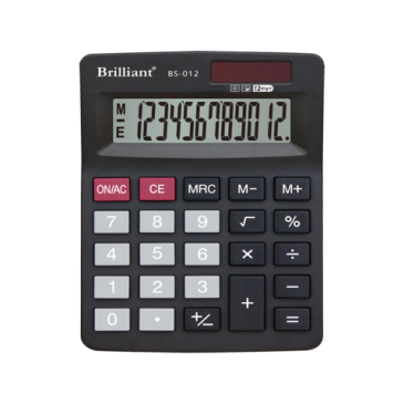 Калькулятор настільний BS-012 12 р., 2-пит