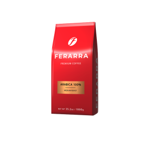 Кава в зернах 1 кг, CAFFE 100% ARABIKA  FERARRA