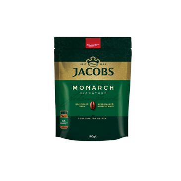 Кава розчинна екон.пакет 170г., Jacobs Monarch