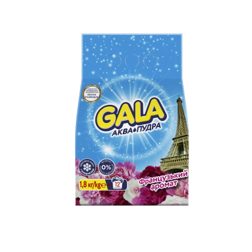 Порошок пральний авт. GALA 1.8кг Аква-Пудра Французький аромат