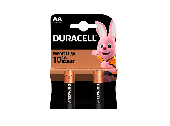 Елемент живлення (батарейка) DURACELL LR6 (AA) #1