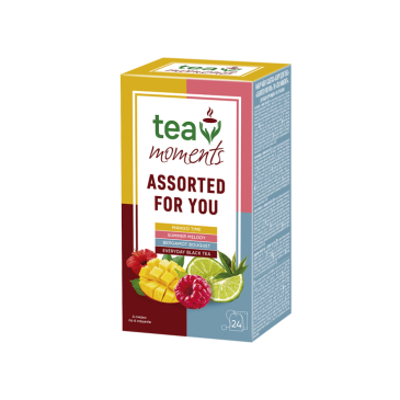 Набір чаю 4 смаки*1.7г*6, 24 сашет, "Assorted for You", Tea Moments